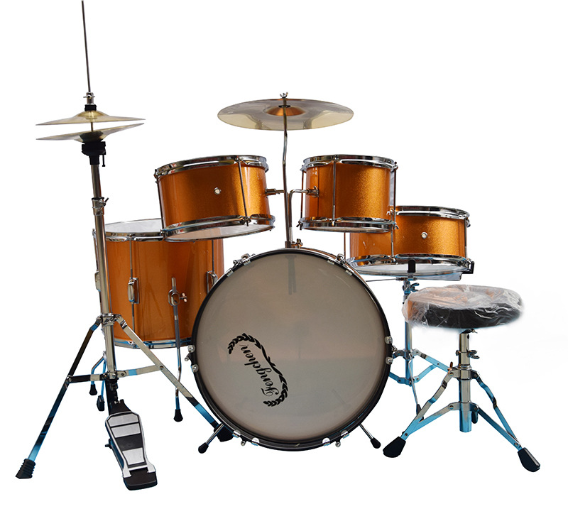 儿童架子鼓 爵士鼓五鼓两镲三镲西洋打击乐器生日礼物初学入门