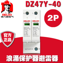 DZ47Y防雷器 家用避雷器 4P浪涌保护器 40KA 2P 385v电涌模块3p+n