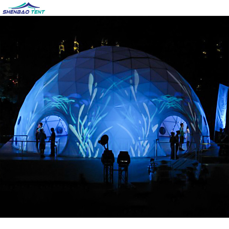 全息5d投影球幕帐篷 球星帐篷