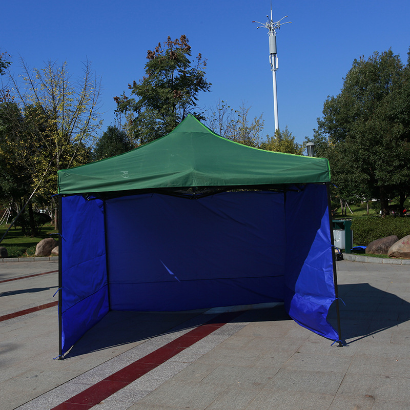 批发大金星加粗加厚户外展销广告帐篷摆摊四角帐篷雨棚特大遮阳伞