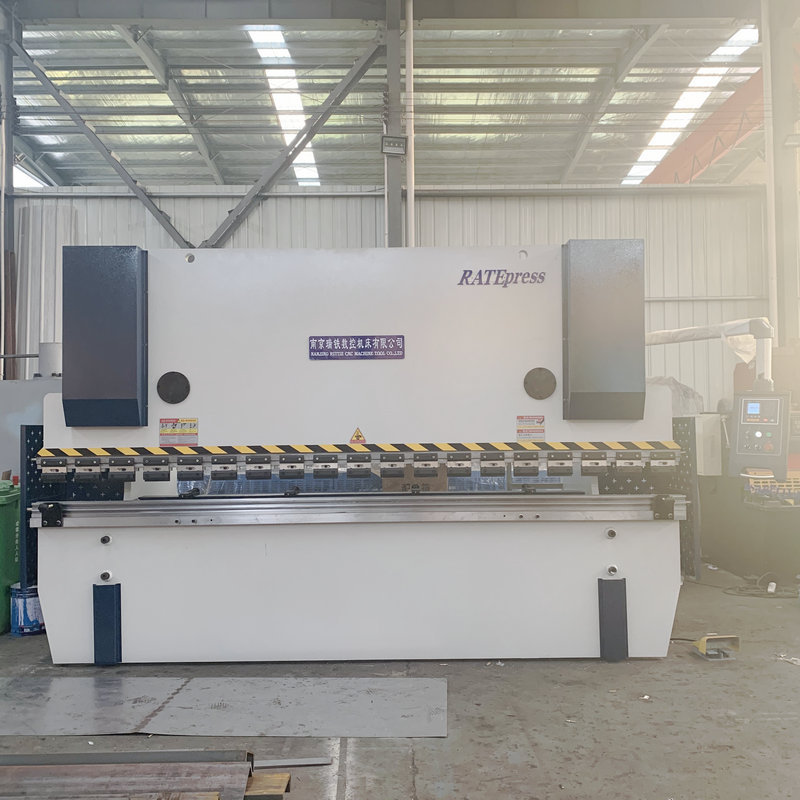 瑞铁大型数控折弯机4米电液伺服折板机小型不锈钢成型机