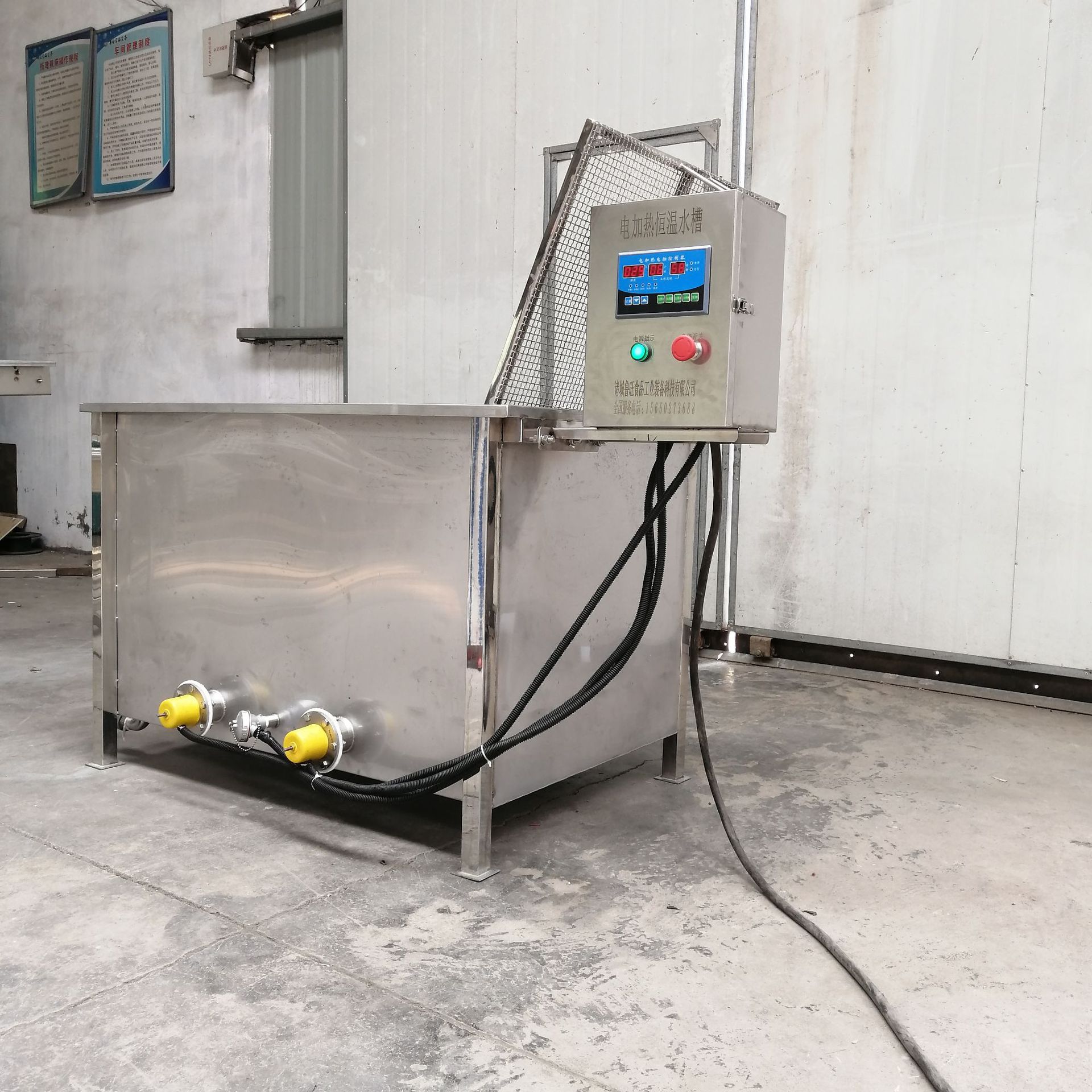 电加热恒温水槽 不锈钢加热水槽 厂家非标定做恒温加热水槽