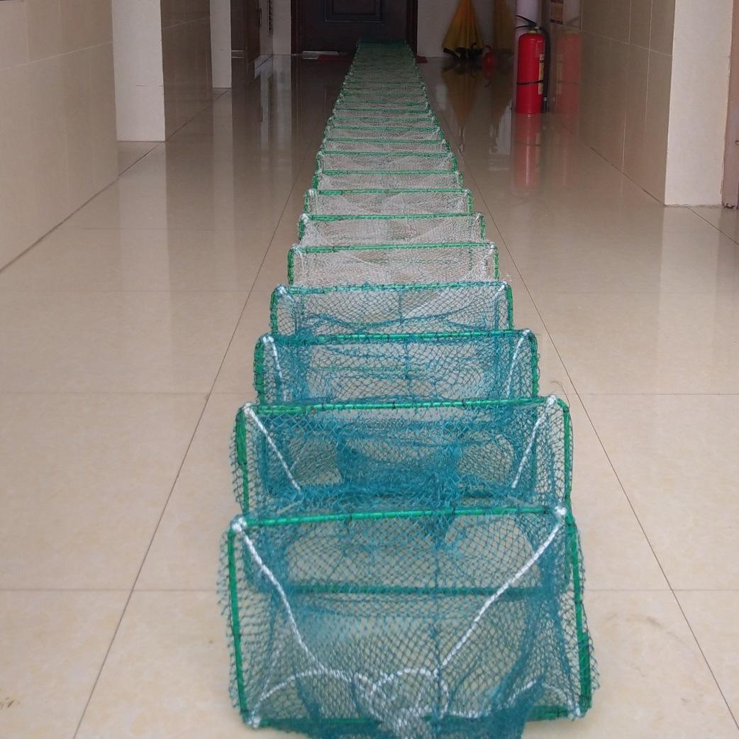 特惠清仓折叠鱼笼虾笼捕鱼网渔笼7米起黄鳝笼螃蟹笼养殖垂钓鱼护