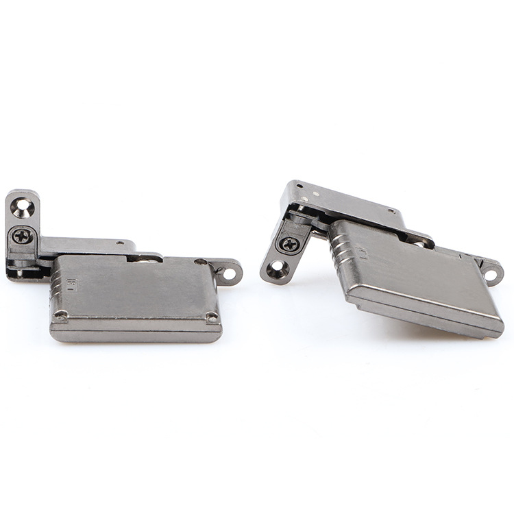 铝框门天地铰链衣柜门合页铝框合页铝柜门缓冲天地铰暗藏式合页