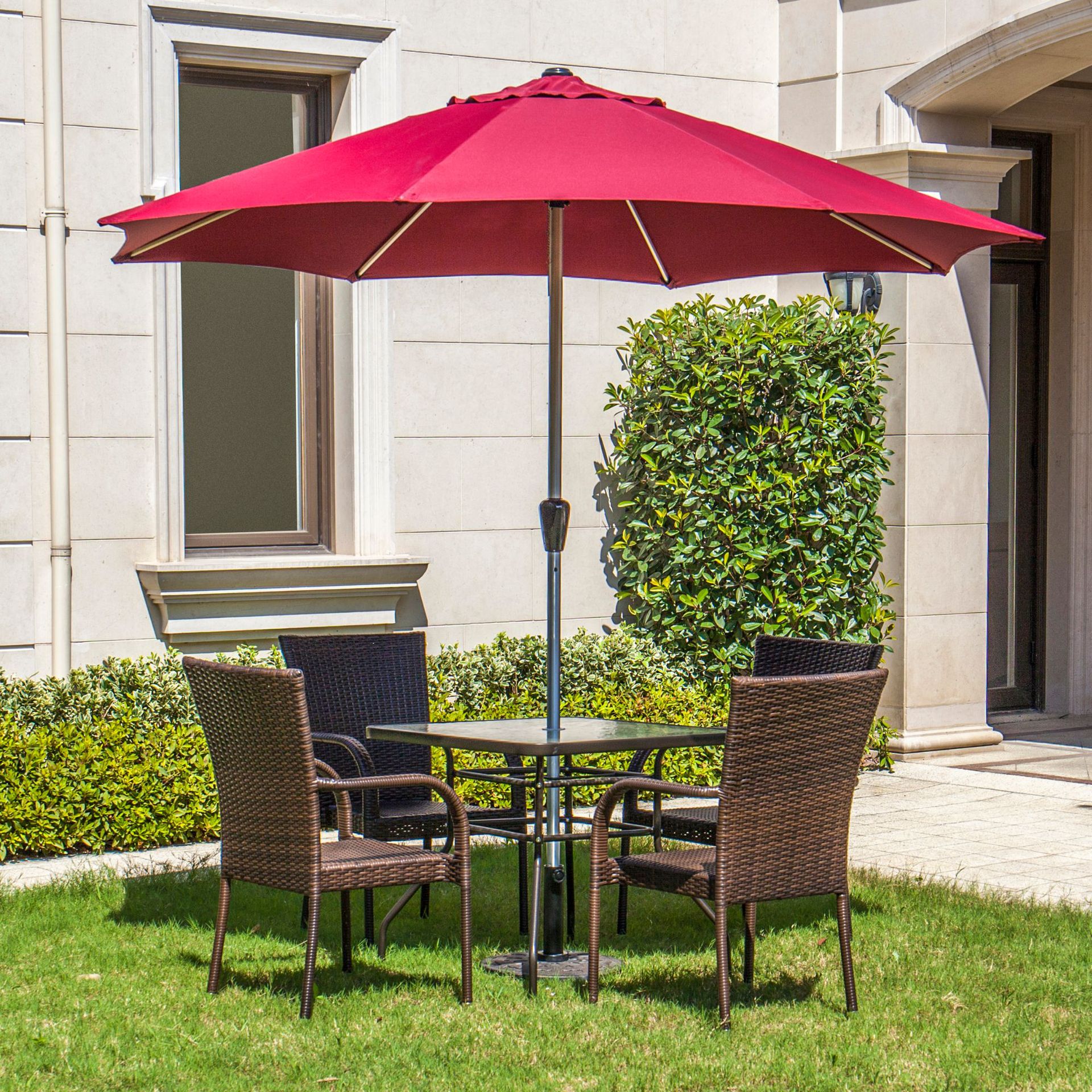 户外遮阳伞酒店名宿沙滩伞庭院露台遮阳伞咖啡厅奶茶店户外遮阳伞