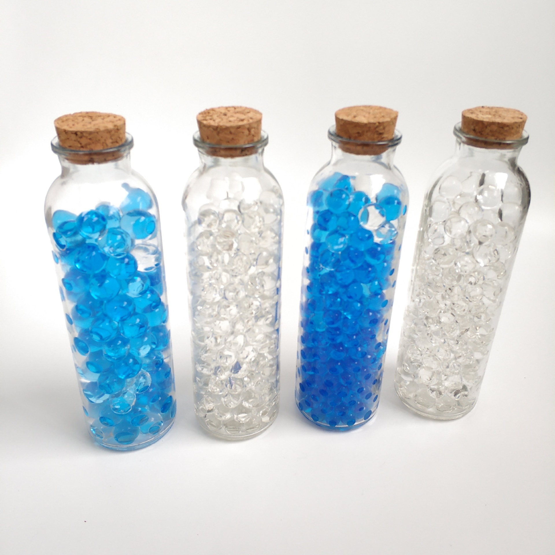 海洋宝宝海绵宝宝吸水球 儿童玩具许愿瓶 diy手工创意玻璃瓶