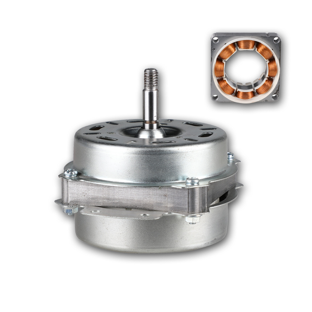 厂家直销 高能效低噪音异步电动机 冰箱冷柜油烟机电机 2档调速