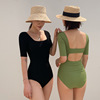 Swimsuit Cover the belly Show thin bikini the republic of korea ins sexy Gather hot spring conservative student Conjoined Swimming suit Swimsuit Cover the belly Show thin bikini the republic of korea ins sexy Gather hot spring conservative student Conjoined Swimming suit