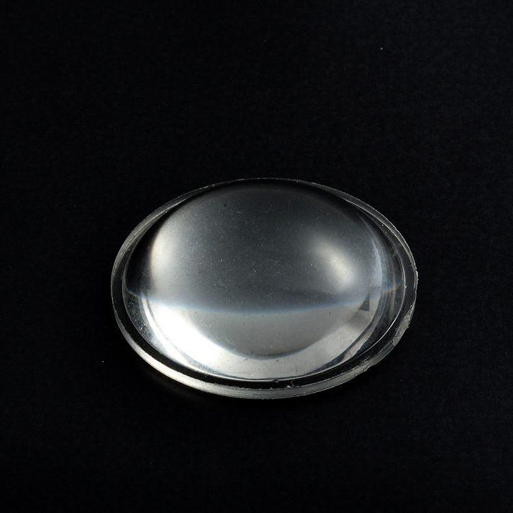 led透镜 单颗23mm平凸透镜半圆光面角度60度 亚克力led平凸透镜