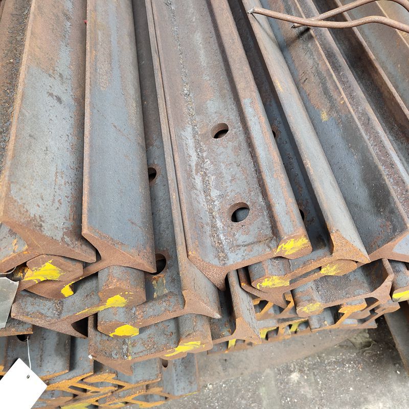 现货轻轨火车轨道钢 轻型行车钢轨12公斤 50公斤小型行车轨道钢