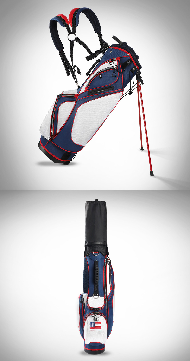 高尔夫球袋套包 亚马逊高尔夫球支架杆golf包跨境厂家批发