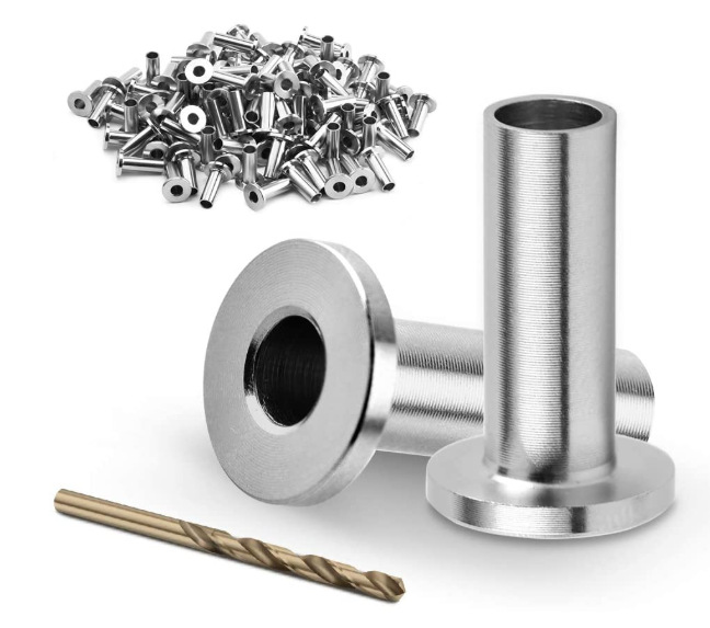 不锈钢索具 不锈钢堵头接线器 不锈钢钢丝绳拉具 护栏钢丝绳配件