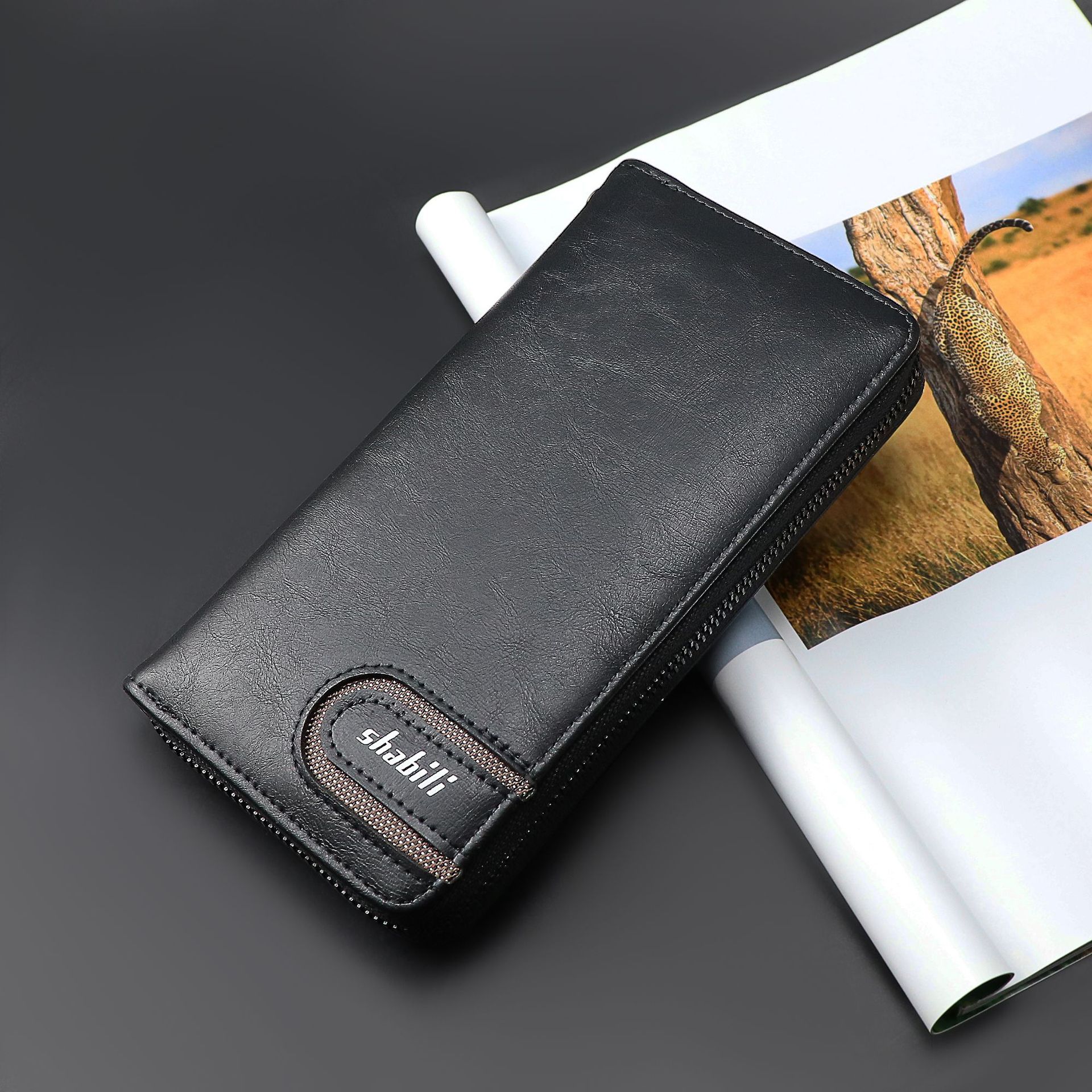 时尚男手机钱包