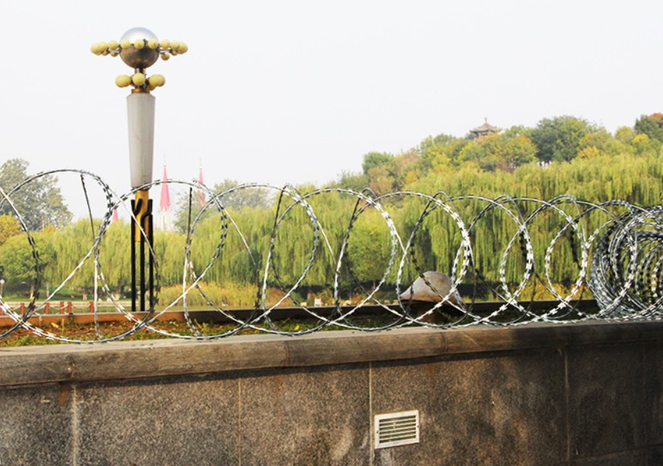 刀片刺绳刺网 果园小区监狱围墙隔离网 围栏机场防攀爬 刺绳