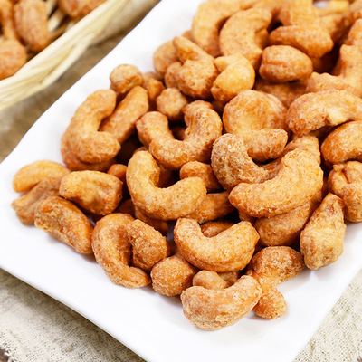 华味亨盐焗腰果158g*3袋 炭烧果仁零食小吃坚果特产炒货-阿里巴巴