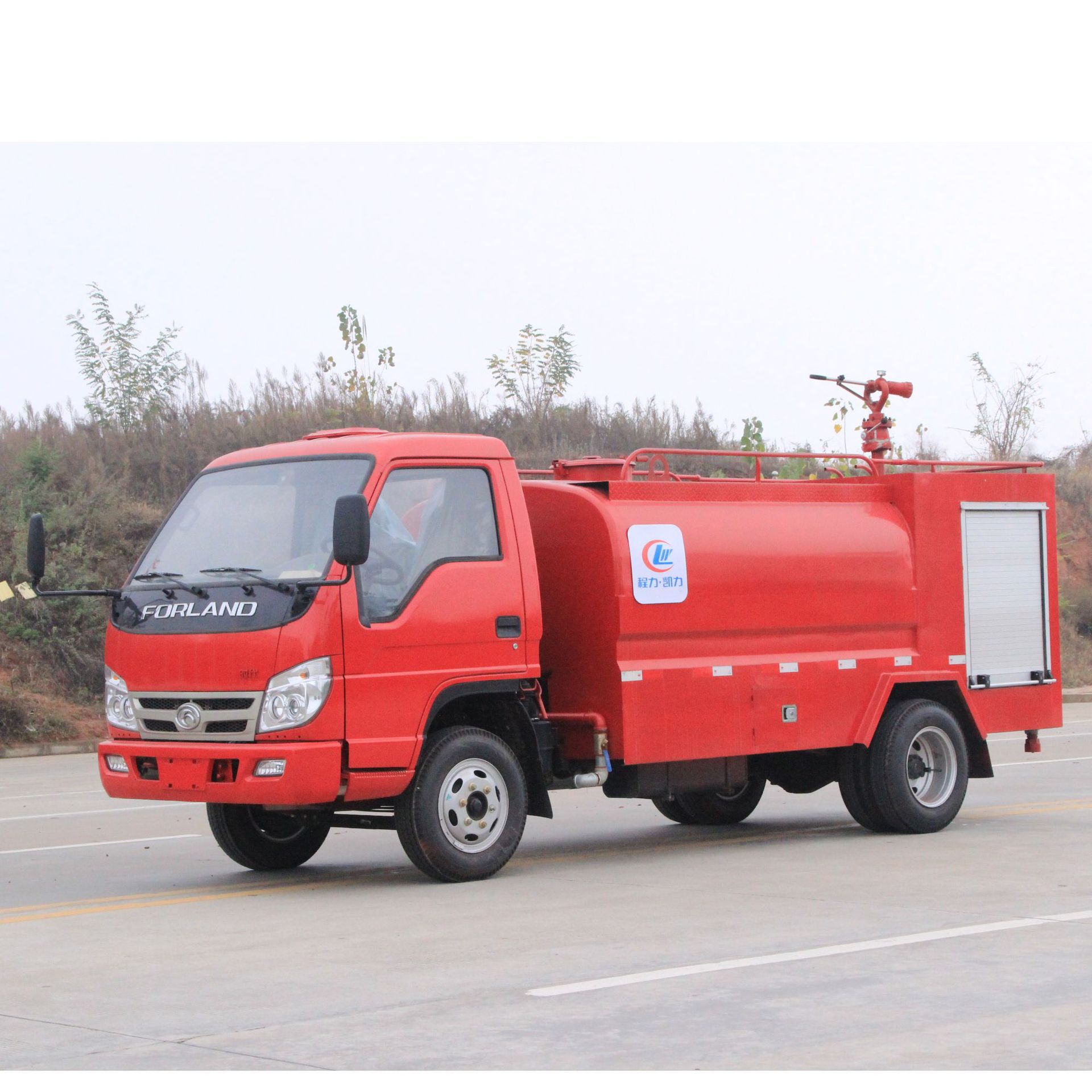 国六消防洒水车 市政洒水消防喷洒车福田小卡5方消防洒水车