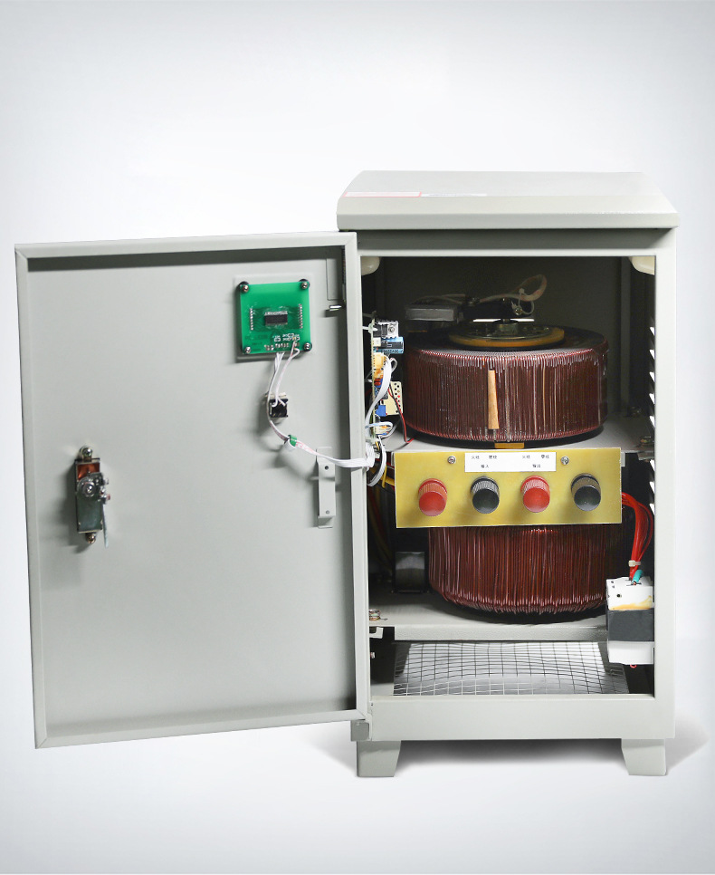 艇浪高精度稳压器380v工业三相电大功率全自动交流电10kw15kw45kw