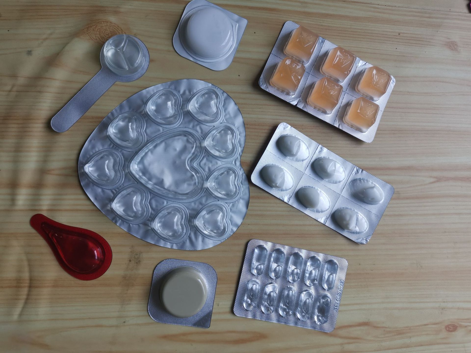 各式 铝塑泡罩 异形包装 任意形状加 工 代工