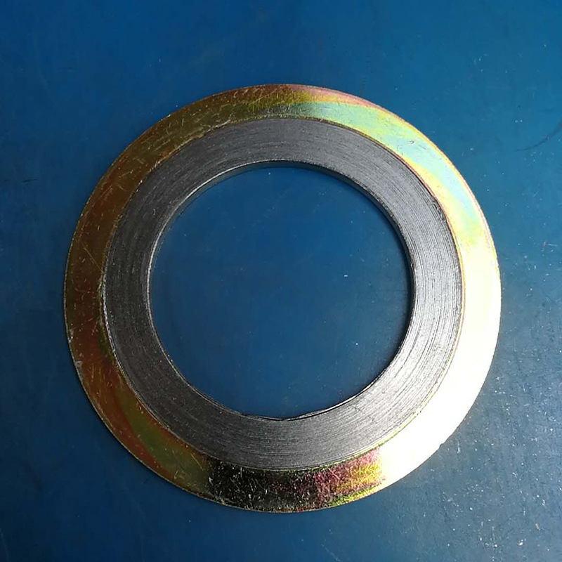 厂家定制金属石墨缠绕垫管道不锈钢缠绕垫金属垫石墨垫阀门垫片