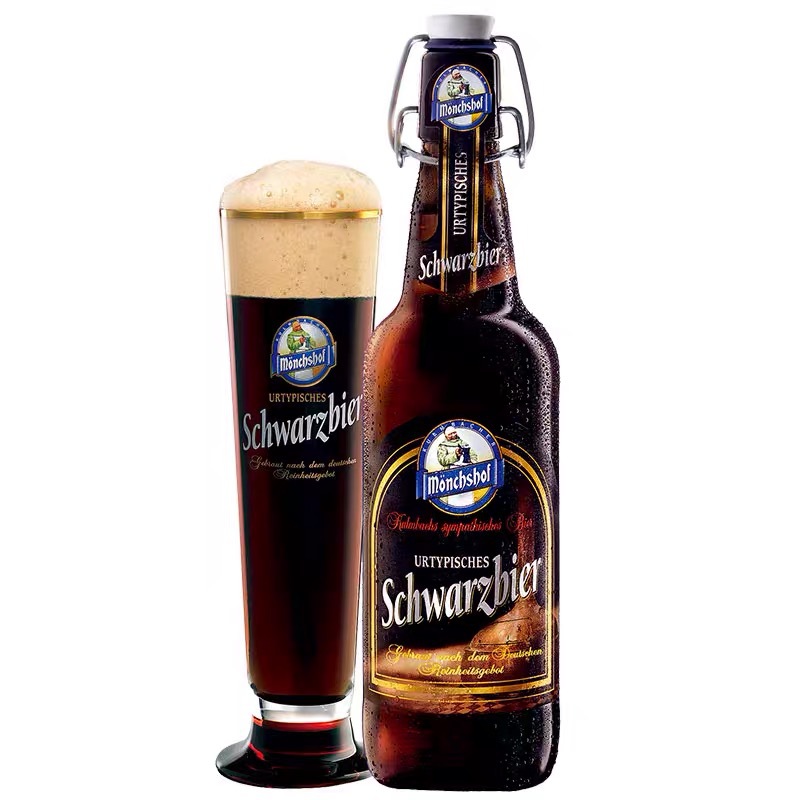 德国啤酒 猛士黑啤酒 monchshof weifsbier 500ml*20瓶装