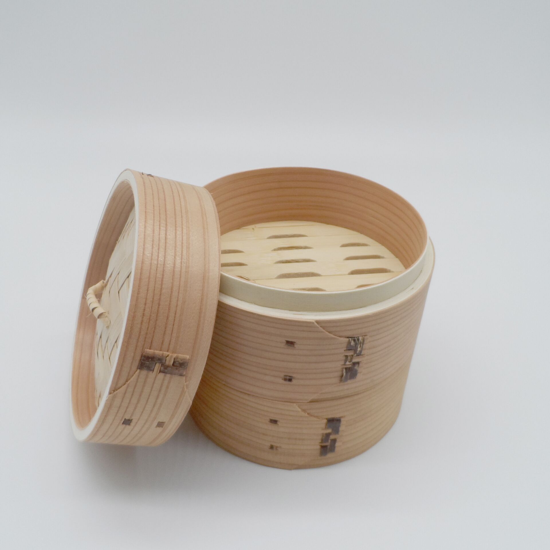 厂家批发柳杉小笼包蒸饺楠木毛竹竹制蒸笼 圆形蒸笼厂家 蒸格蒸笼