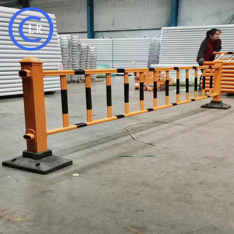 定制道路护栏 停车场马路中间隔离防护栏 人行道交通市政围栏设施
