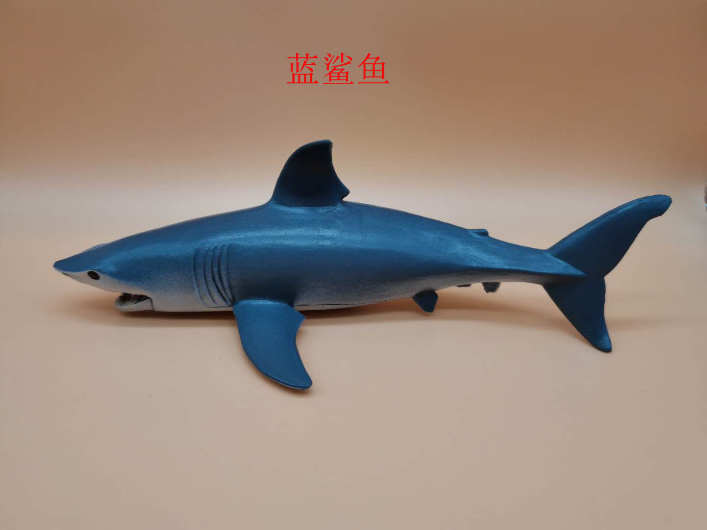 儿童认知海洋动物模型鲨鱼虎鲸海洋塑胶玩具实心海洋动物摆件
