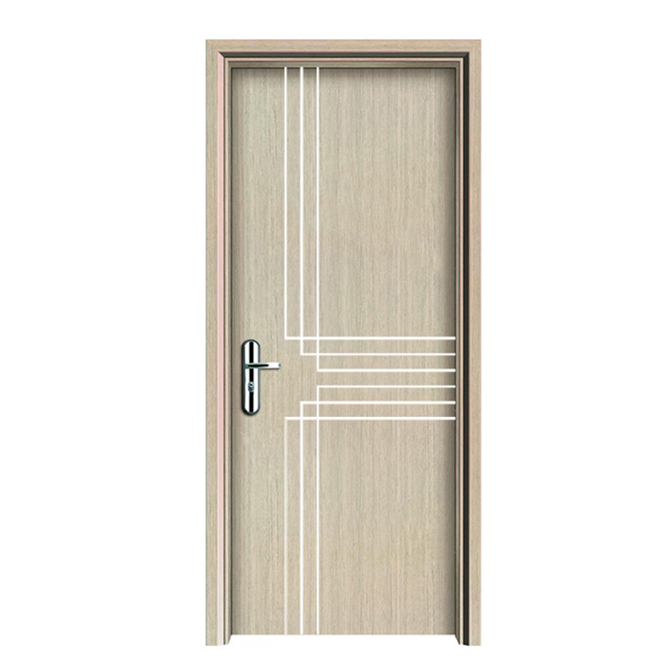 宾馆酒店房间热转印门 现代简约学校工程平开门 家用卧式厨房门