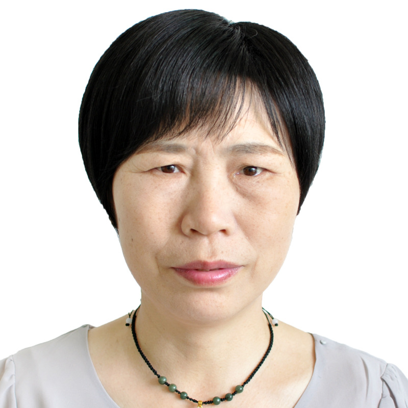 老年人假发女短发黑色 中老年真发逼真短直发60岁奶奶透气全头套