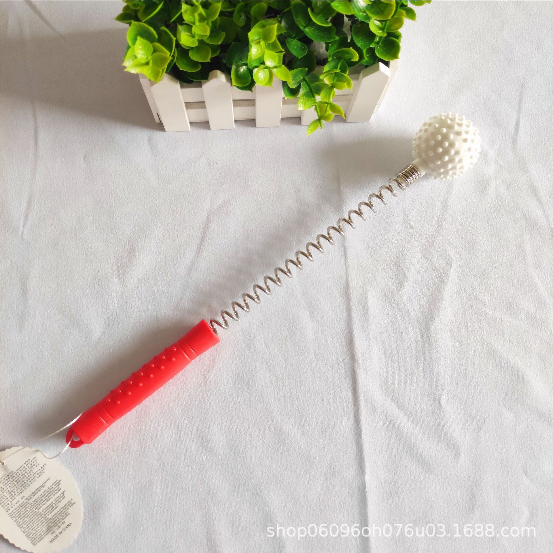 弹簧锤健身锤橡胶球健身锤高尔夫球身按摩器