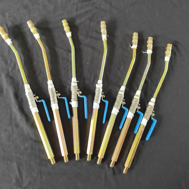 高压注浆管堵漏机开关阀门注浆机配件管子牛油头批发销售欢迎咨询