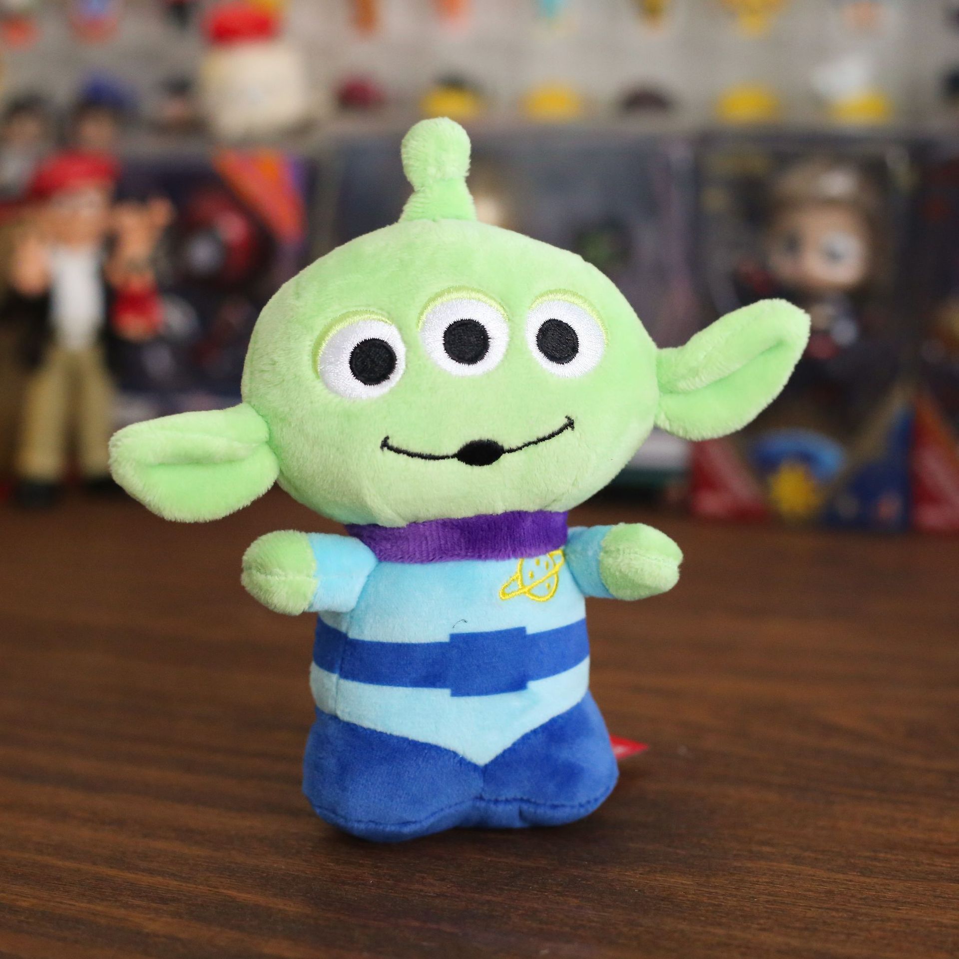玩具总动员4toy胡迪巴斯光年三眼仔毛怪大眼仔苏利文毛绒玩具