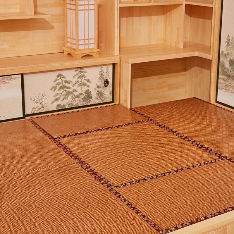 榻榻米床垫地垫子订做日式家用炕垫定制椰棕草编垫子日系乳胶棕垫