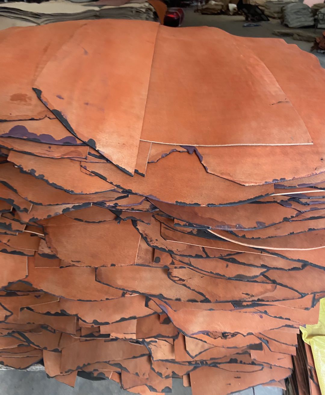 腰带皮子二层牛皮 整块皮切割皮带牛皮