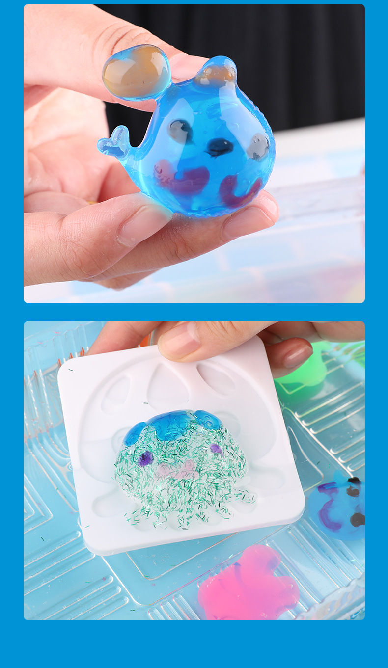 魔幻水精灵水宝宝玩具戏水地摊diy手工制作3-5岁儿童益智抖音同款