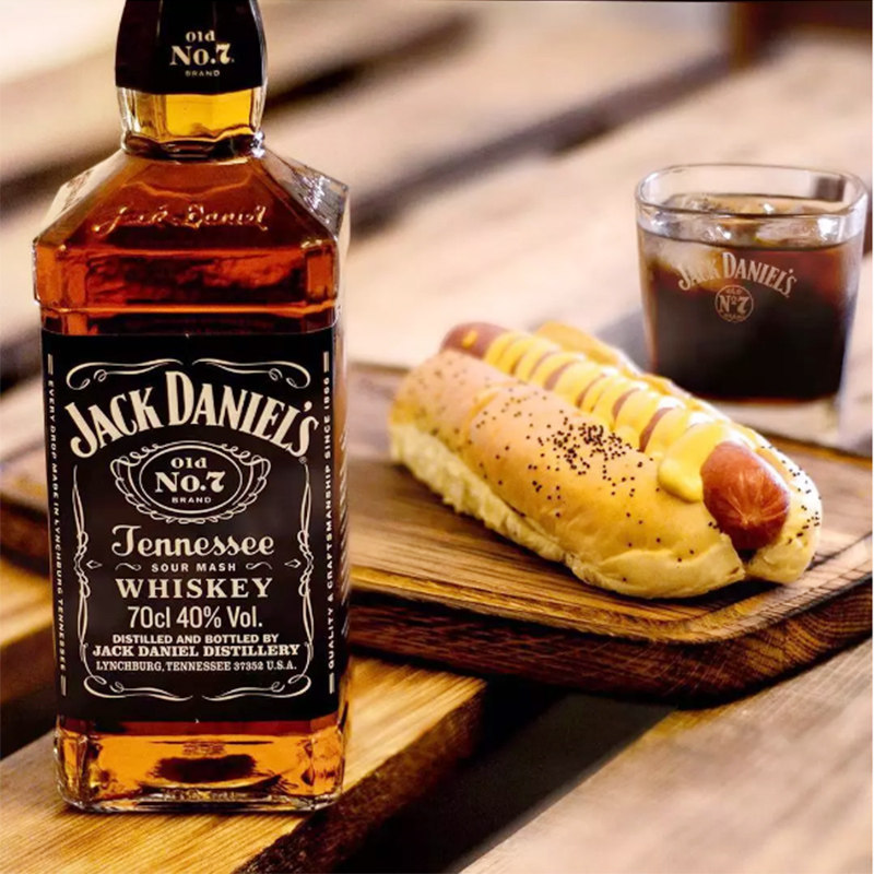 美国进口 杰克丹尼威士忌 jackdaniels whiskey 洋酒礼盒700ml