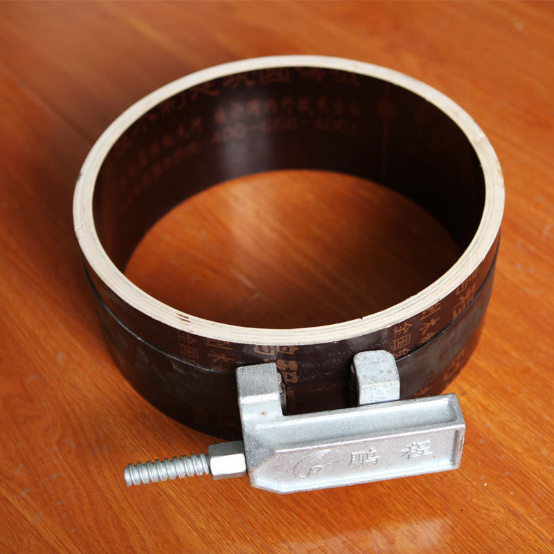 厂家直供圆柱子木模板桥梁建筑用定型圆形模板混凝土圆柱子模具