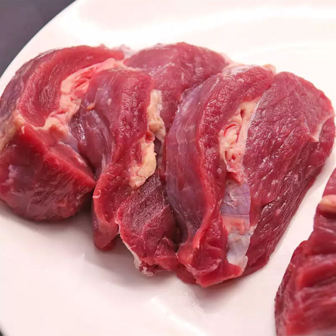 内蒙特产厂家直供现杀新鲜牛腿肉牛肉烧烤火锅食材黄牛牛肉1公斤