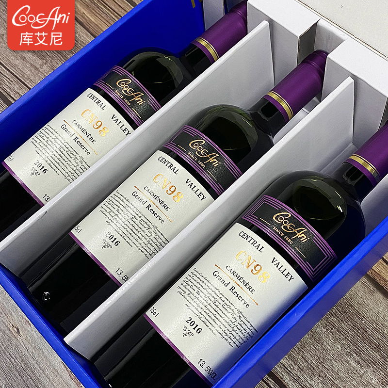 葡萄酒 750ml特级佳美娜干红葡萄酒 招商加盟智利进口 过年酒