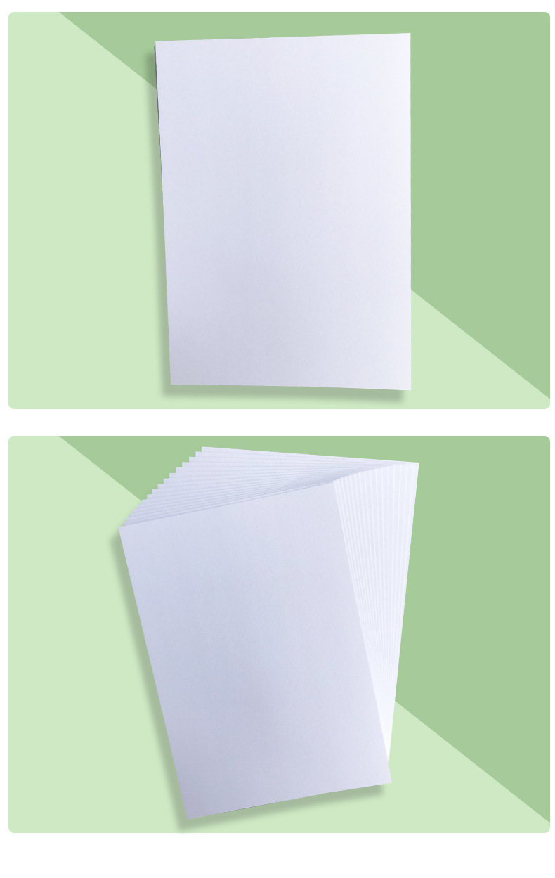 2mm420长宽594mm 白卡 双面白纸板 全白 厚卡纸 白卡纸 包装用纸