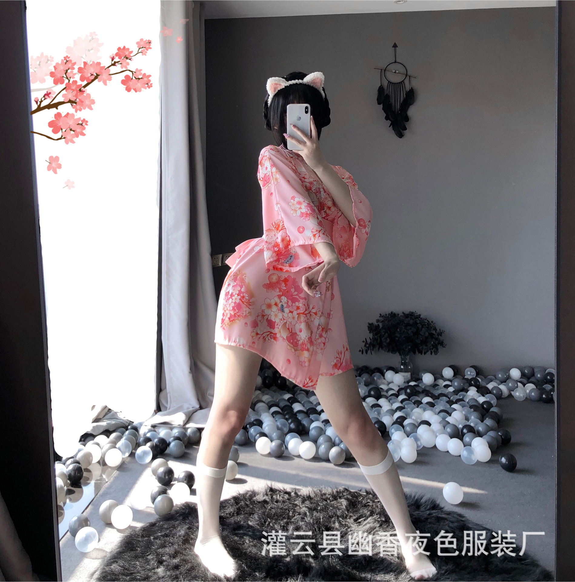 爱心袜外贸图片