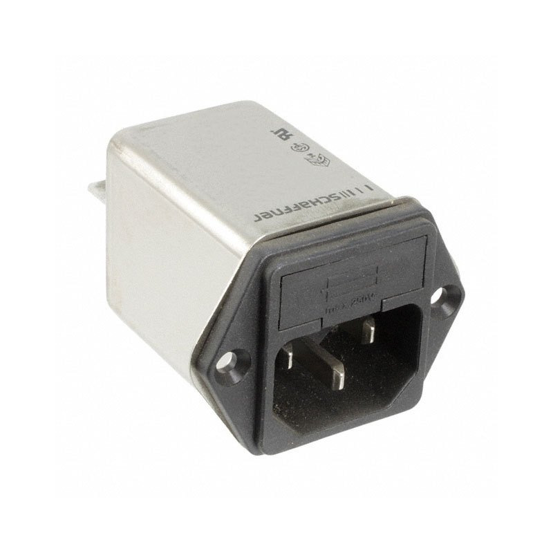 emi电源滤波器插座带双保险塞入式电源模块抑制噪声fn9255-6-06