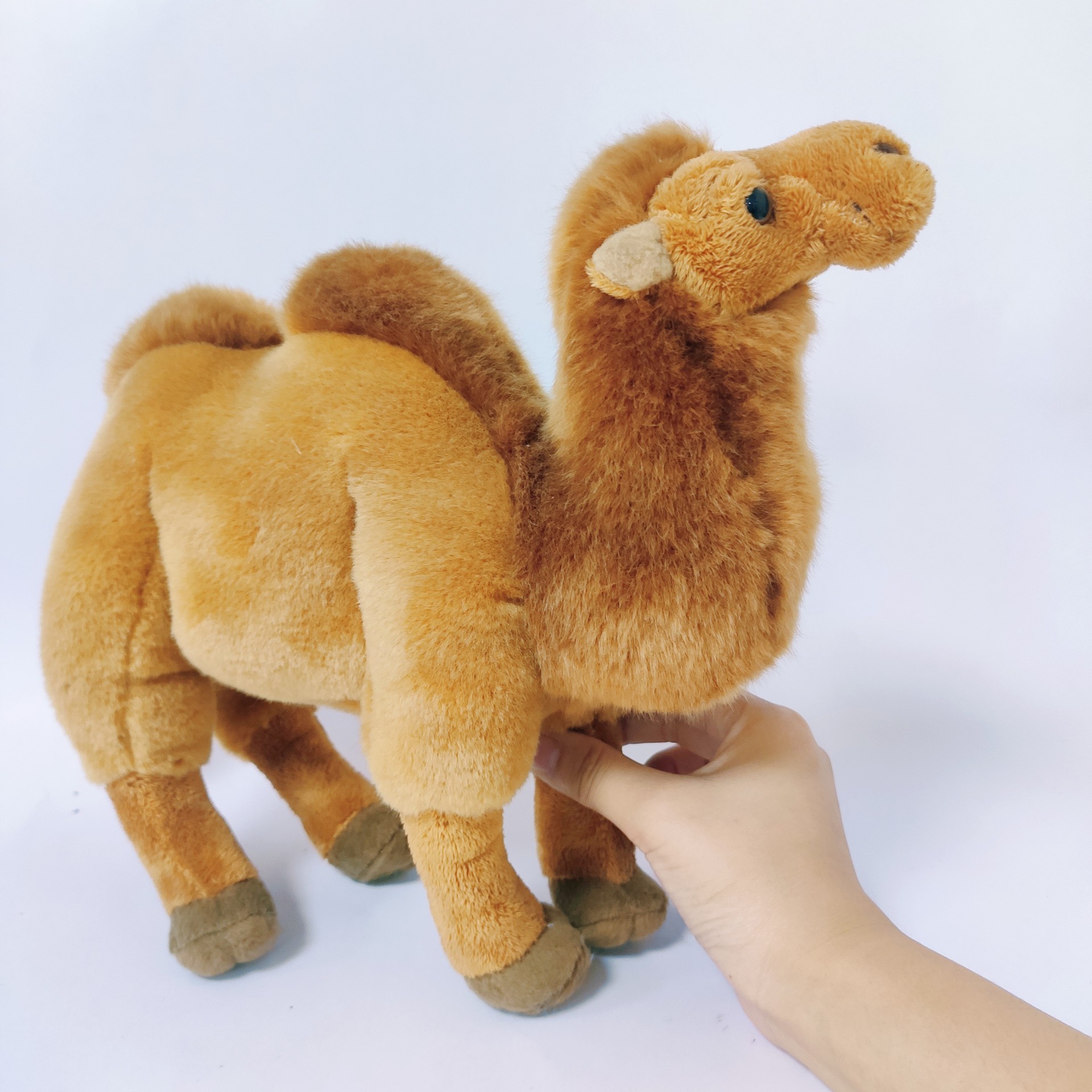 仿真动物骆驼毛绒公仔沙漠之舟双峰骆驼毛绒玩具礼品工厂贴牌订做