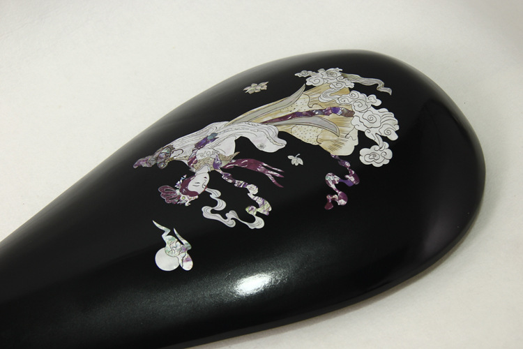 琵琶乐器 黑色如意头硬木琵琶厂销初学练习成人 儿童入门琵琶