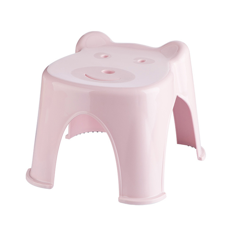 Children's Stool Small Low Stool Low Stool Kindergarten Plastic Stool Coffee Table Stool Creative Animal Stool Chair 0337