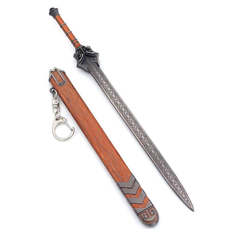 从前有座灵剑山王陆坤山剑中国名剑湛卢剑合金兵器模型剑圣之剑