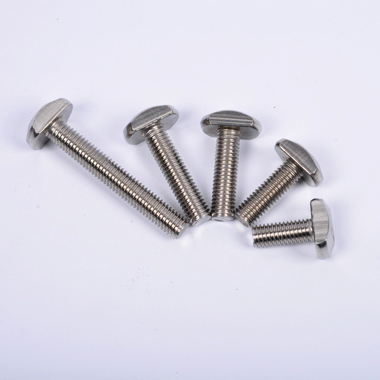 厂家直销不锈钢304t型螺丝 头部尺寸20*14*6 规格齐全m10 20---50