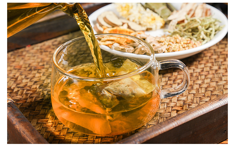 罗汉果茶枇杷茶橘红栀子茶养生茶金银花菊花茶150goem贴牌代加工