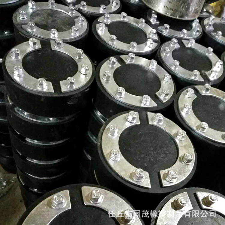 同茂现货批发 电缆封堵柔性封堵塞法兰式橡胶管口堵电缆井管道