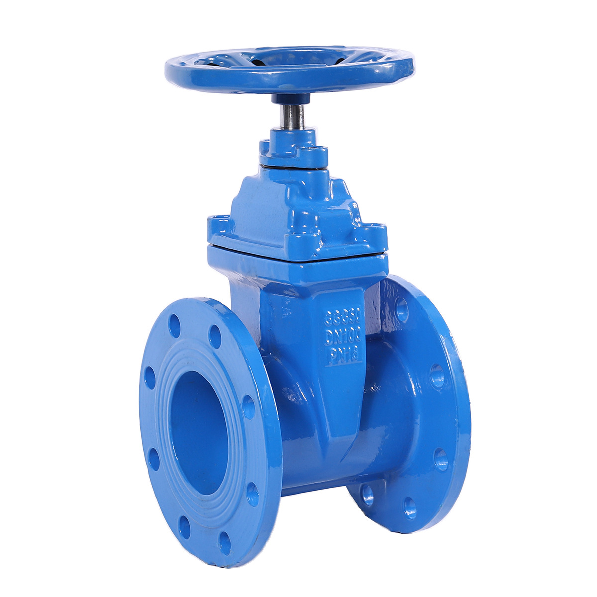 暗杆弹性座封闸阀/软密封阀门法兰自来水闸阀dn50 65 80 100